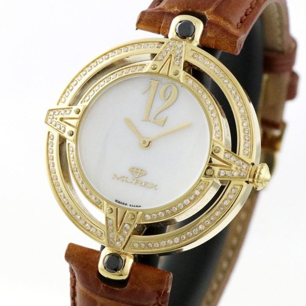 Montre &agrave; quartz Murex neuve, fabriqu&eacute;e en Suisse. Bijoux et montres
