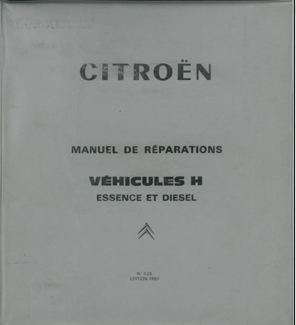 Manuel de r&eacute;paration Citro&eacute;n C25 Peugeot J5 Renault Trafic et Master 2001 Livres et BD
