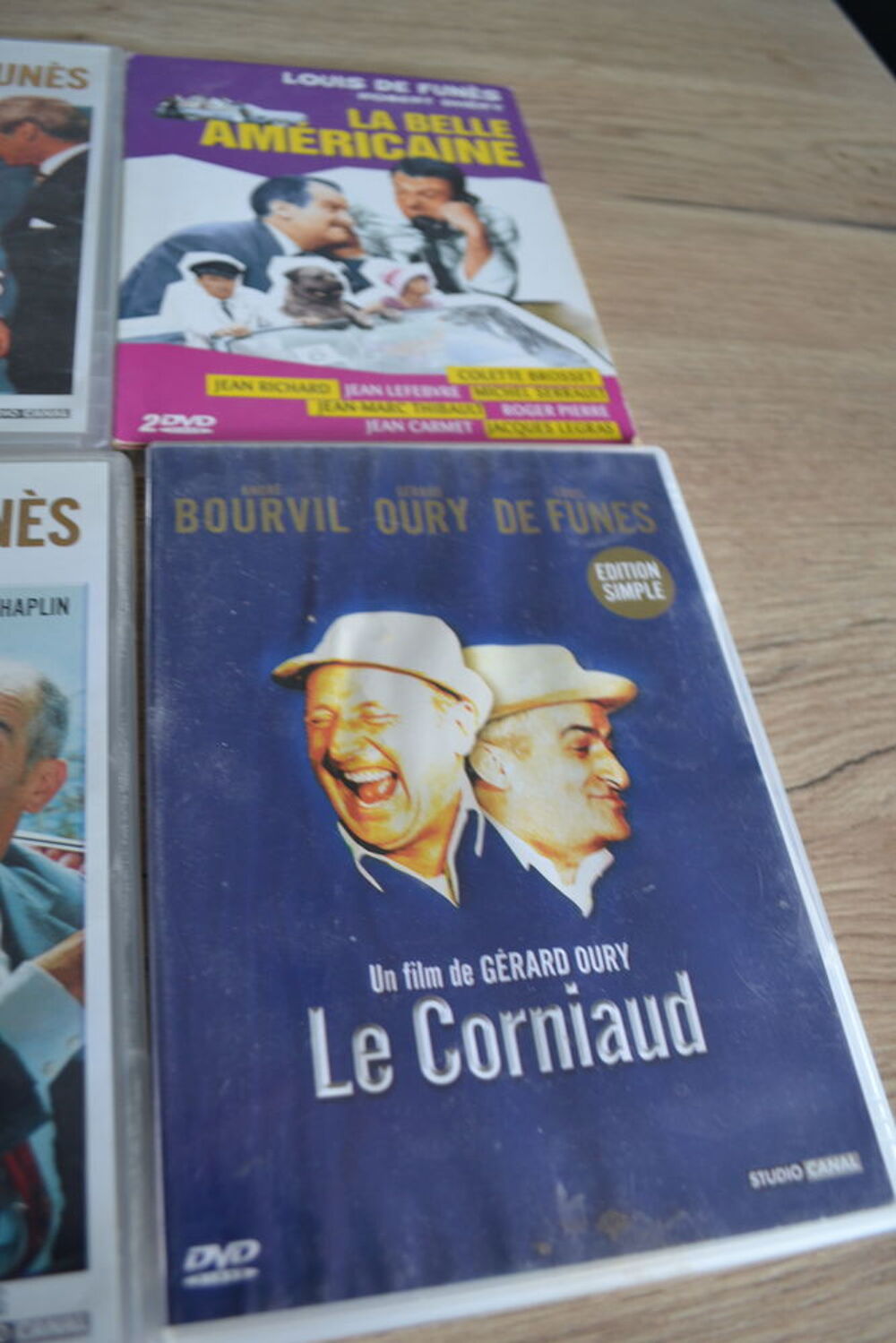 Lot 6 dvd Louis De Funes DVD et blu-ray