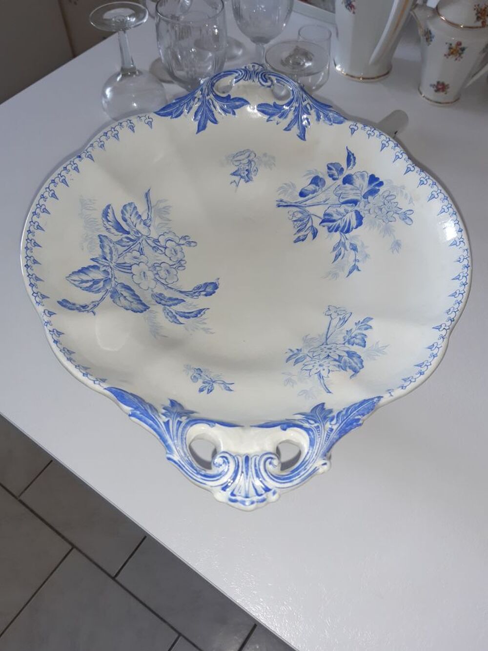 COUPE A FRUITS / COMPOTIER ANCIEN Décoration