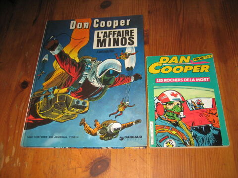 lot 2 bd DAN COOPER l'affaire minos + les rochers de la mort. tout 2 en eo 20 C�zy (89)