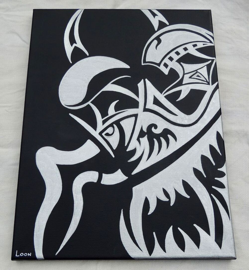 Peinture sur toile art contemporain Décoration