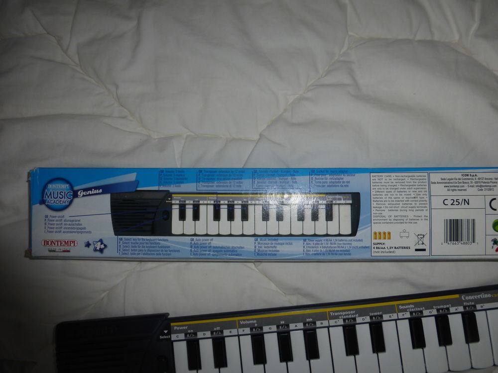 CLAVIER MUSIC ACADEMY BONTEMPI neuf Instruments de musique