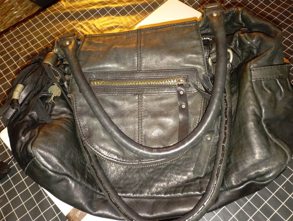 Sac one step en cuir Maroquinerie