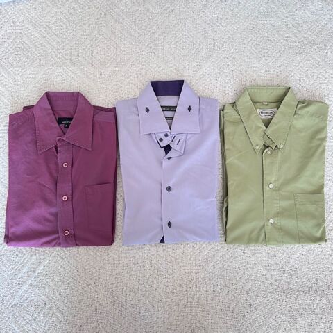 Chemises unies pour homme ? Taille L 5 Nantes (44)