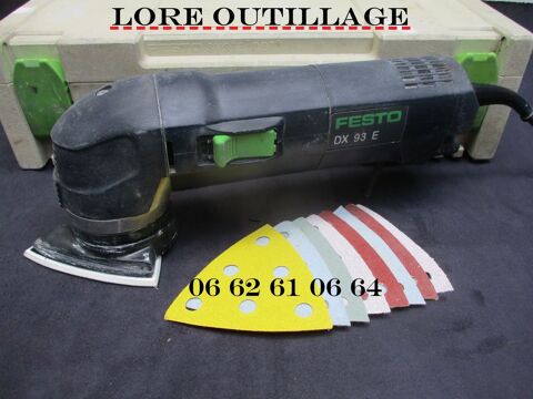 FESTO / FESTOOL DX 93 E - Ponceuse triangulaire 120 Cagnes-sur-Mer (06)