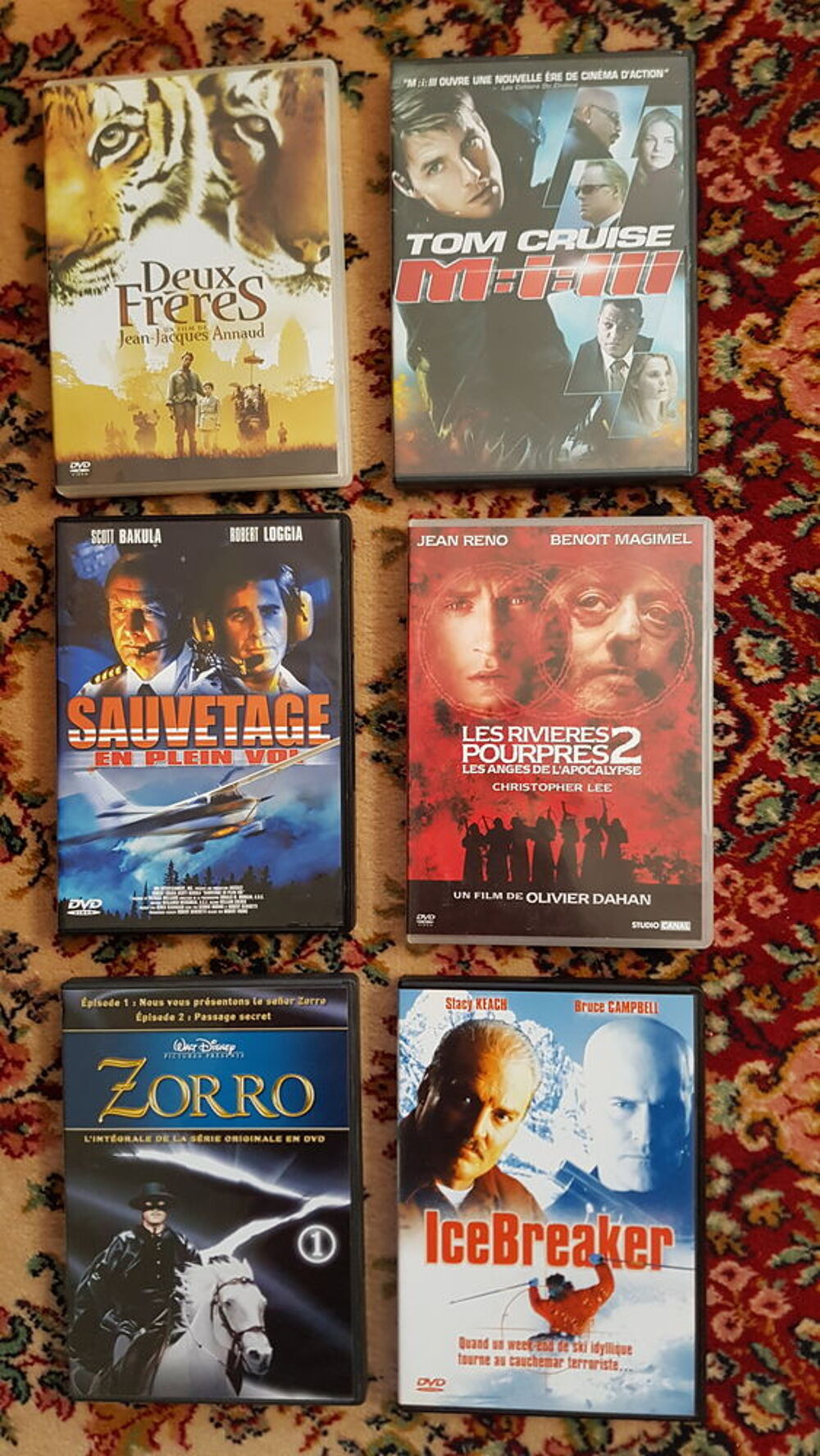 DVD western / policier / action / SF / Divers DVD et blu-ray