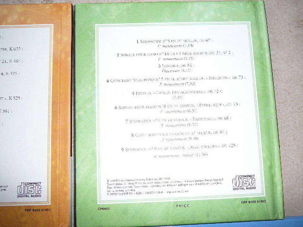 4 CD NEUFS / MUSIQUE CLASSIQUE Audio et hifi