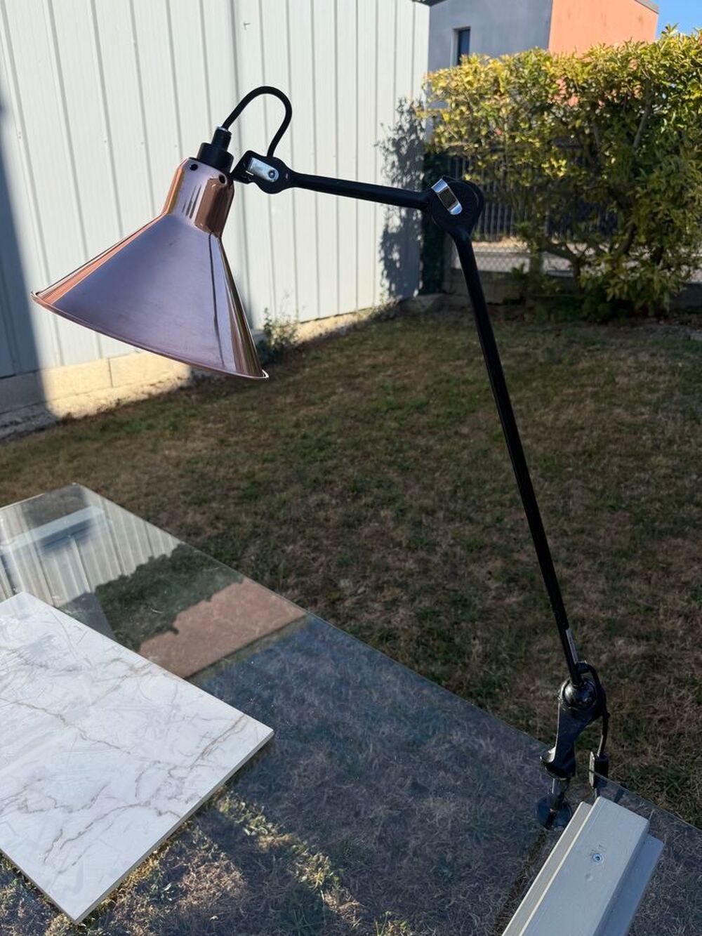 Lampe de table type architecte - Designer Bernard-Albin Gras Décoration