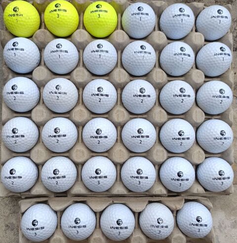 35 Balles de Golf Inesis Long d'Occasion en Très Bon État 15 Mantes-la-Jolie (78)