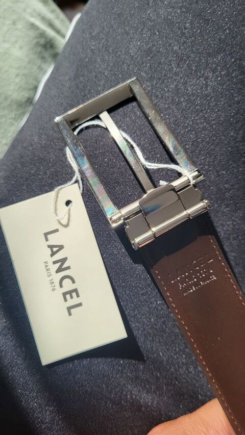 Lancel ceinture homme rversible neuve 50 Saint-tienne (42)