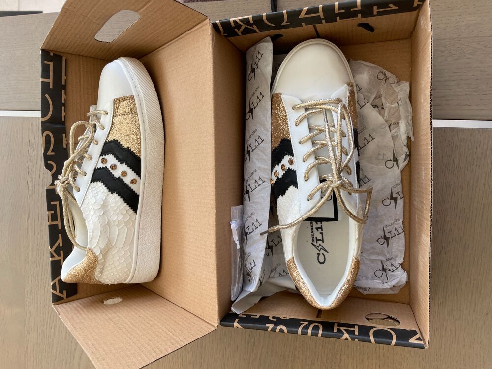 Tennis femme Marque CL 11 Taille 37 Port&eacute;e une fois Chaussures