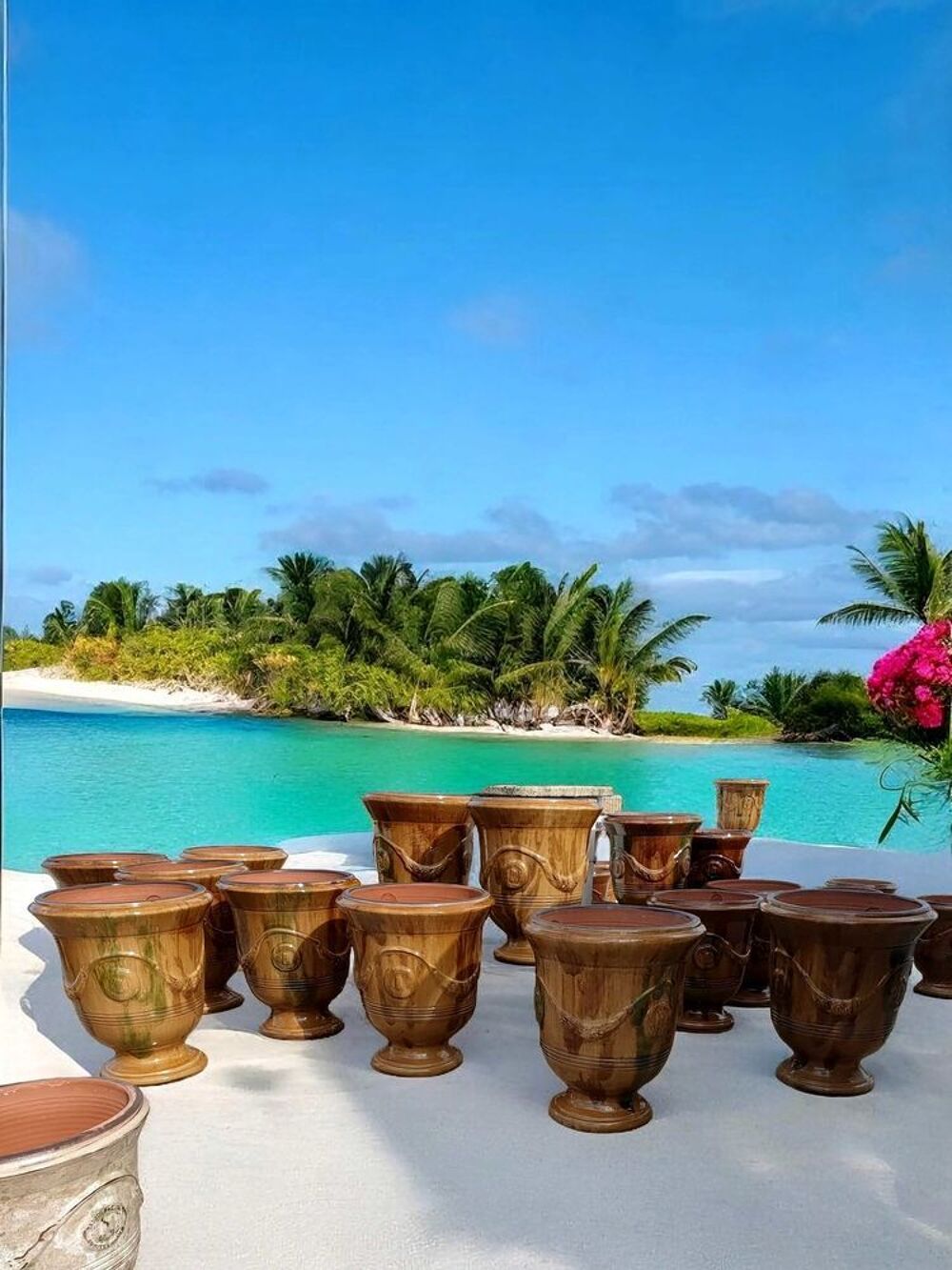 poteries vases vasques pots d'anduze Jardin