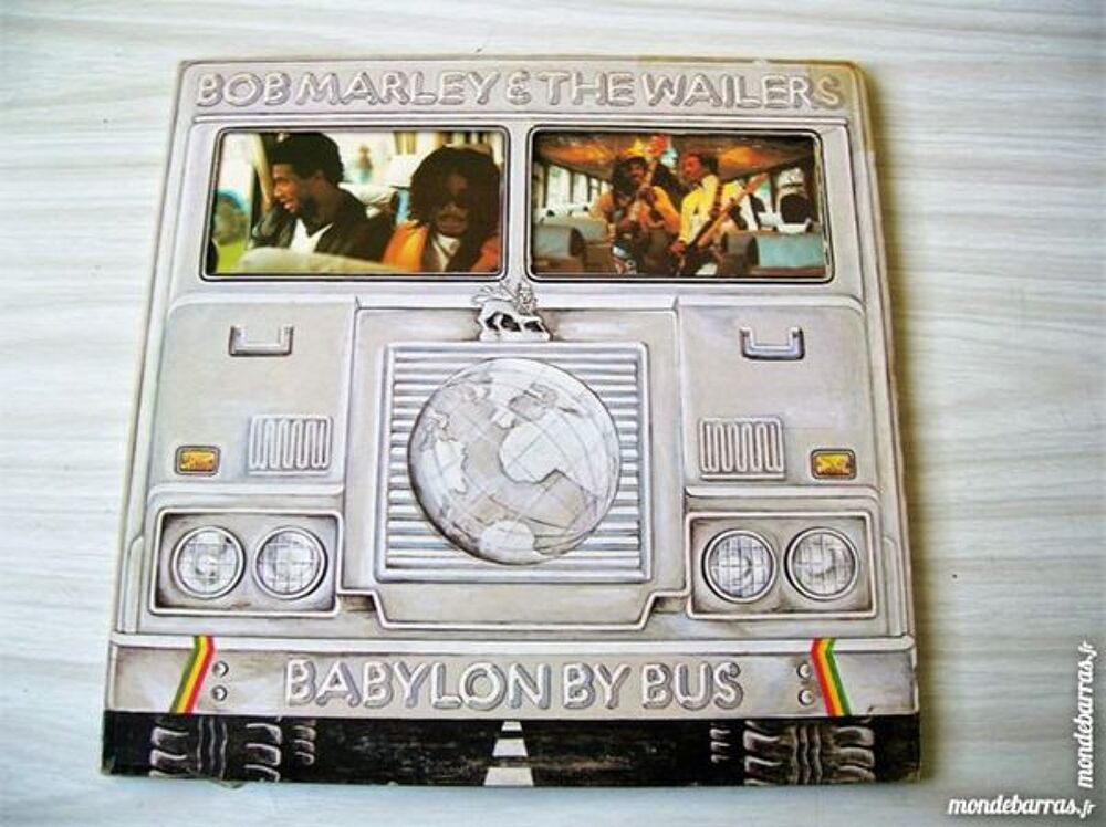 DOUBLE 33 TOURS BOB MARLEY Babylon by bus - ORIGINAL CD et vinyles