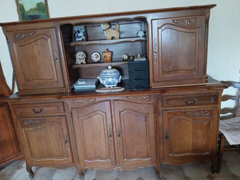 Haut de buffet en chêne 100 Canteleu (76)