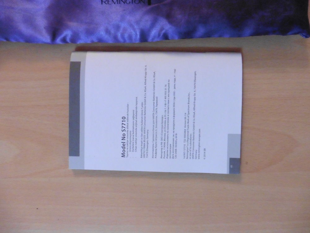 Fer lisseur Rmington Electrom�nager