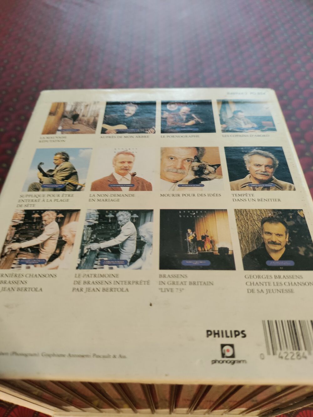 Int&eacute;grale Brassens CD et vinyles