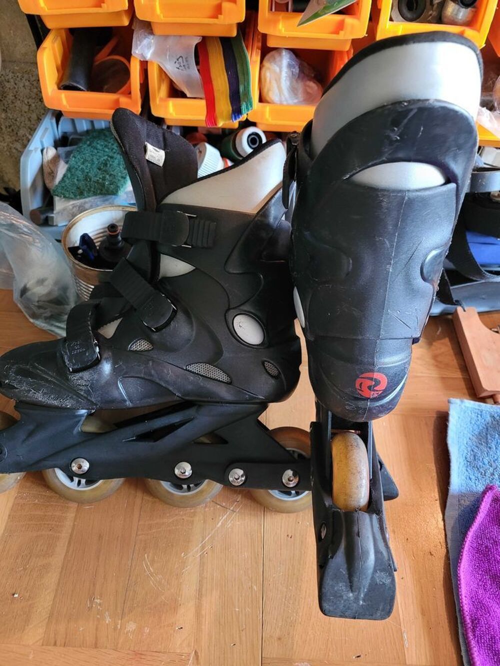 roller rossignol full black Sports