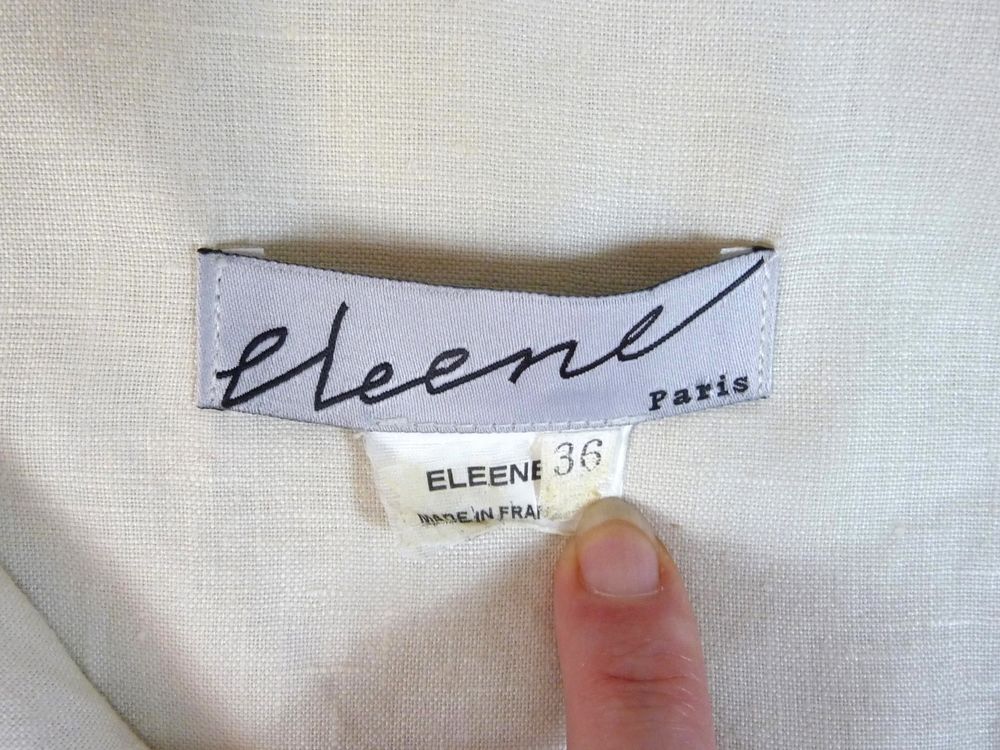 Top/ Bol&eacute;ro/ Veste Court en Tissu Beige sans manches- Eleene Vêtements