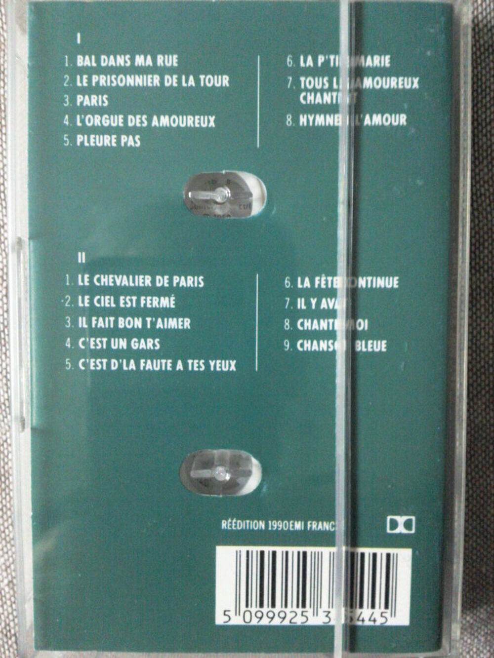 Cassette &Eacute;dith Piaf Bal dans ma rue Volume 2 CD et vinyles