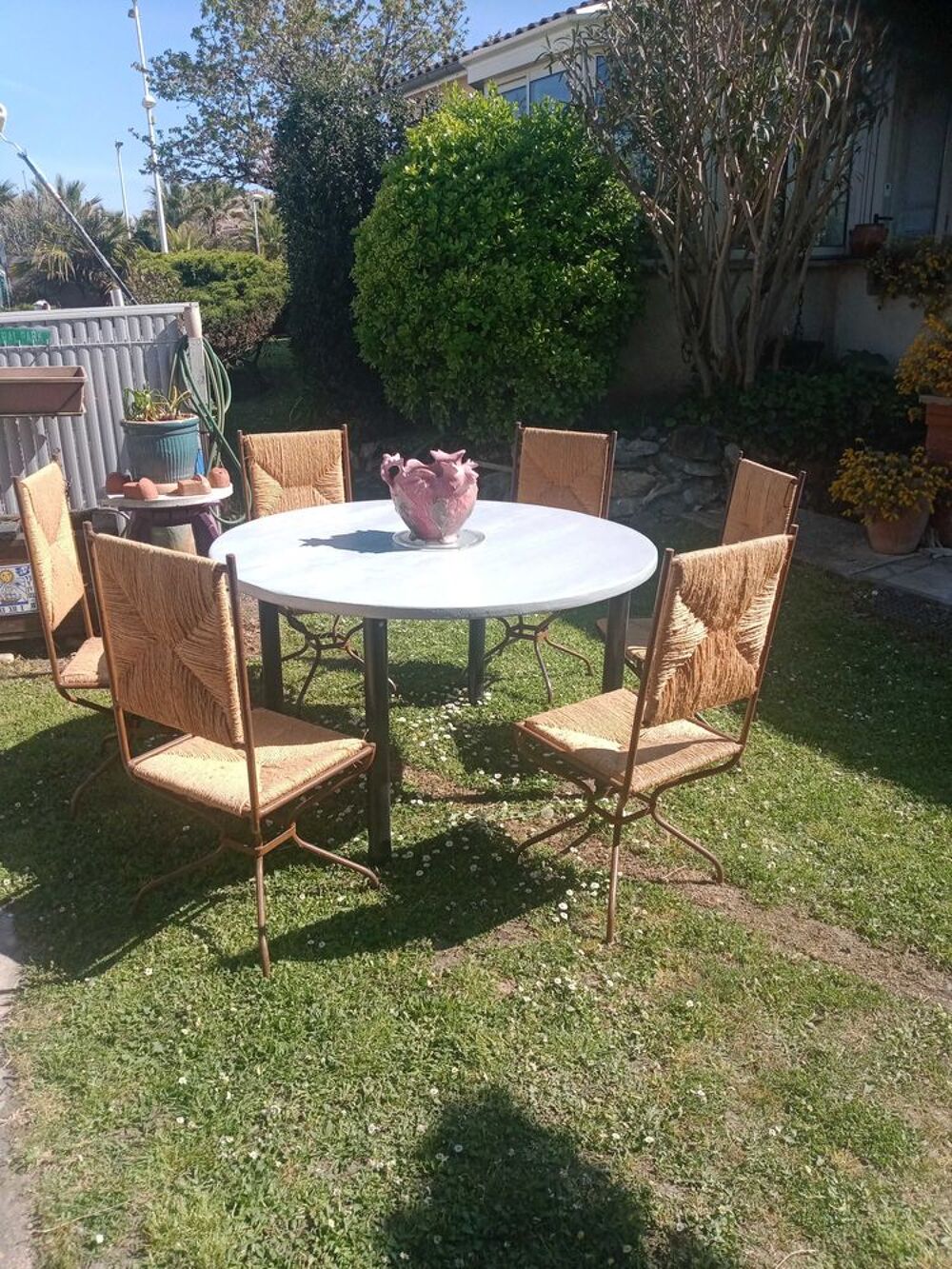 table+chaises Meubles