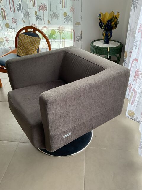 Fauteuil pivotant Granfort velours 80 Mandelieu-la-Napoule (06)