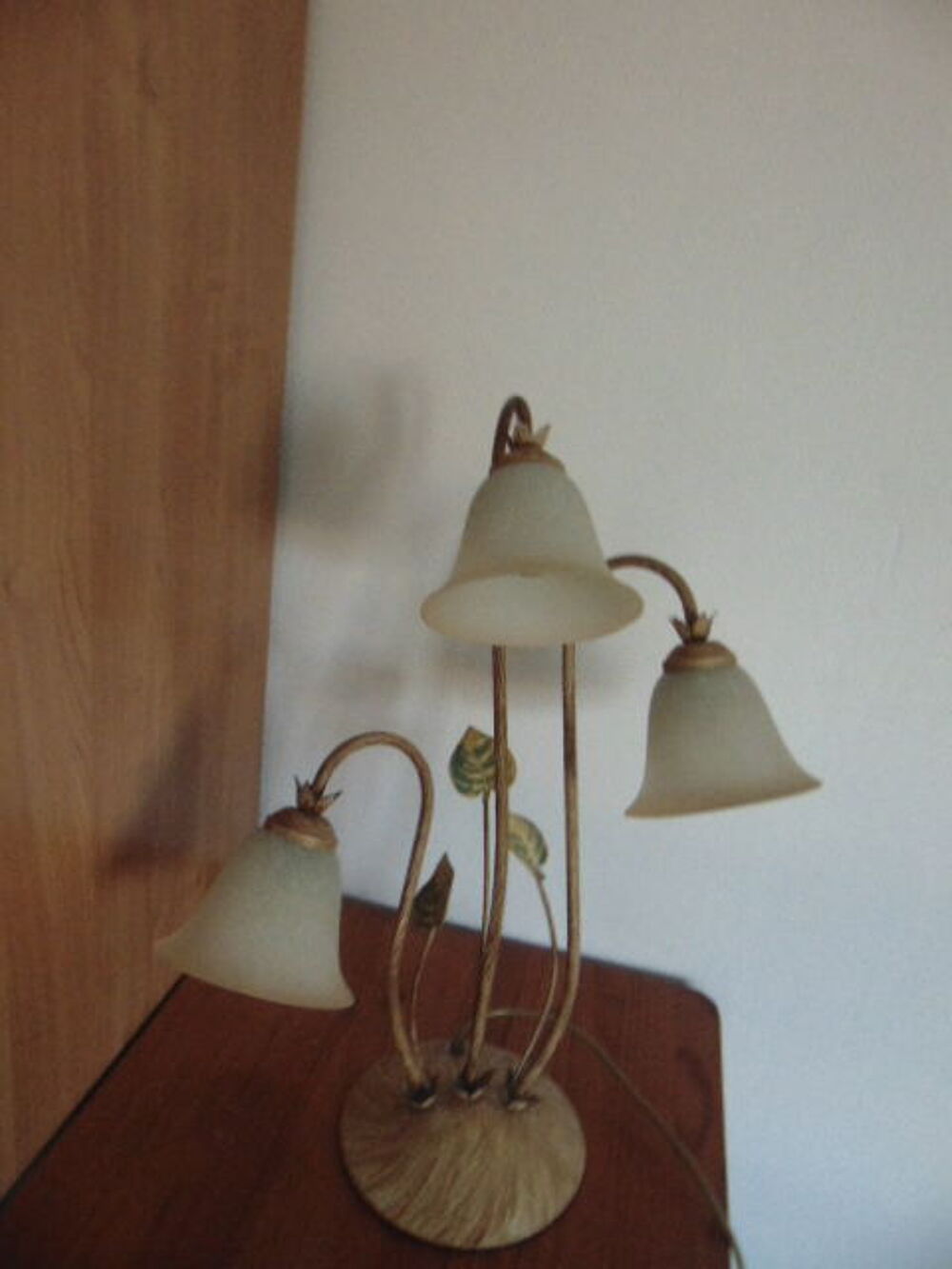 Lampe florale italienne ? Artigiana Lampadari ?? Décoration