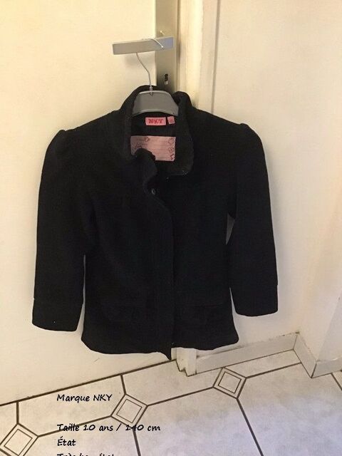 veste fille 10 ans  NKY  noire 12 Lampertheim (67)