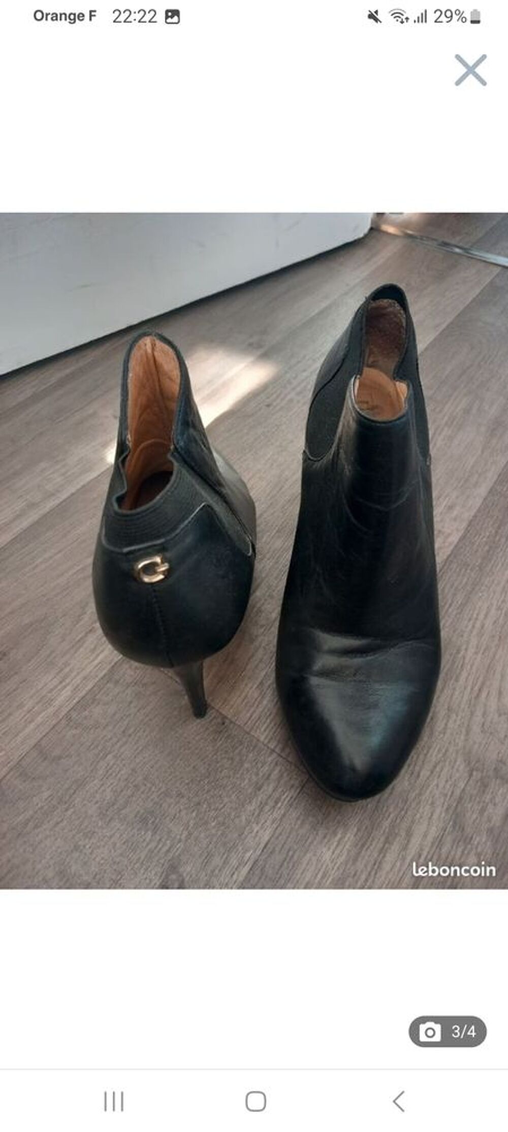 Escarpins guess taille 37 talons 10 cm Chaussures