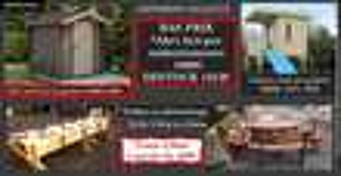 Chalets, abris de jardin, carport, garage - Pool house - Abris terrasse Jardin
