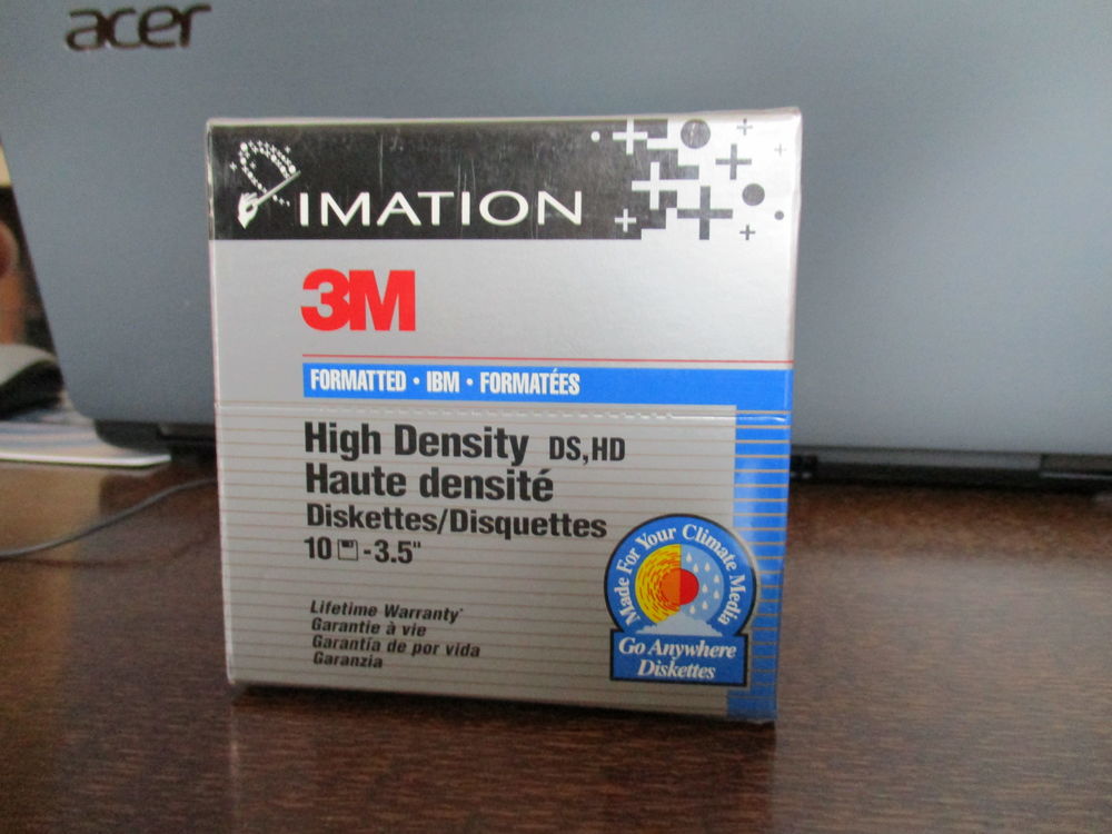 boite neuve de 10 disquettes HD 3.5" Matériel informatique