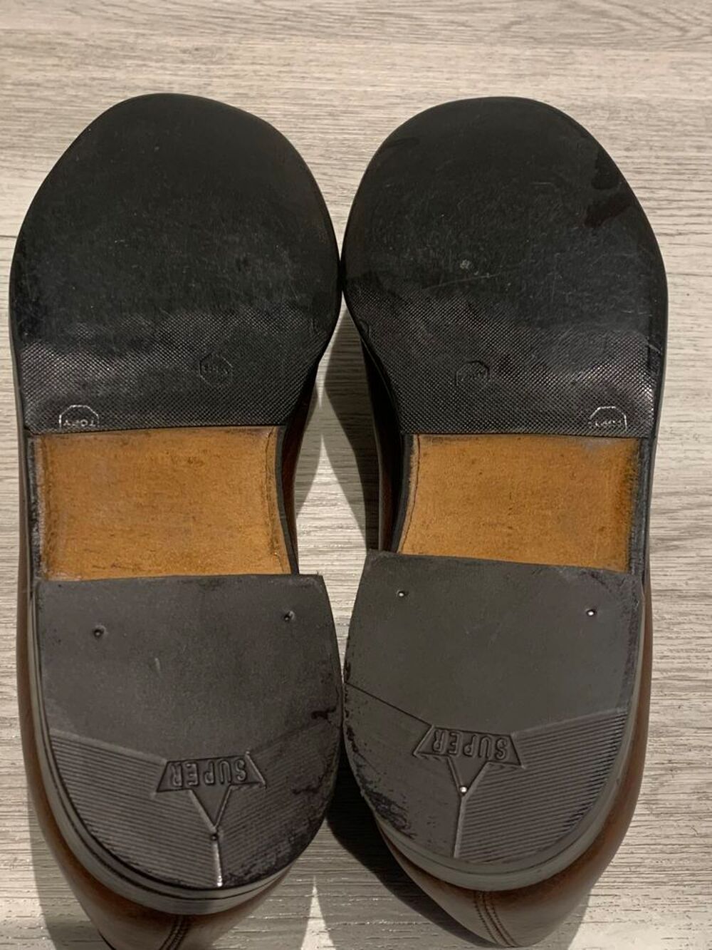Mocassins JM Weston Marron Bergeronnette ~ 8.D ~ T.42 Chaussures