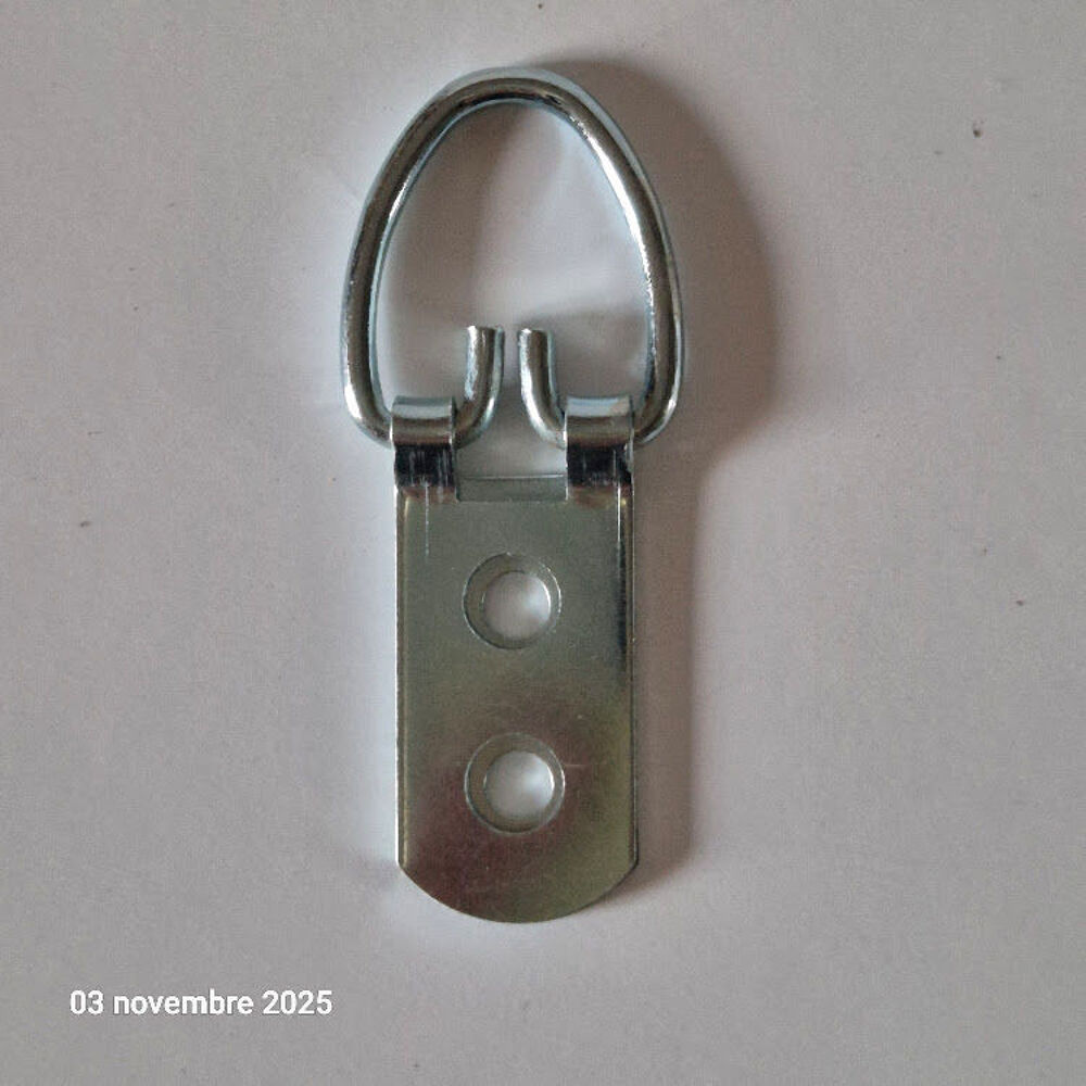 lot 10 crochets cadres en m&eacute;tal fixation murale, cadre phot Bricolage