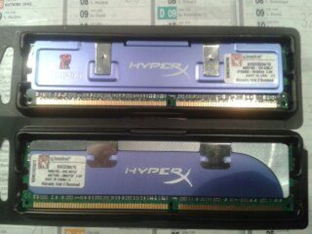 M&eacute;moire ddr1 pc3200 4x1gb gamer Matériel informatique