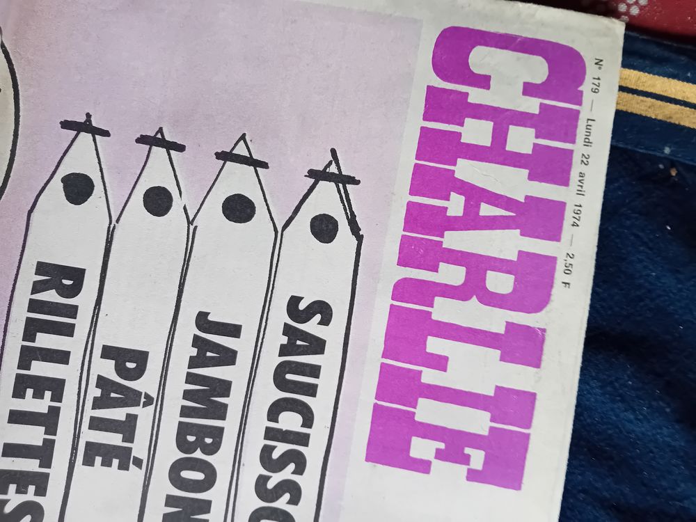 JOURNAL CHARLIE HEBDO ANNEE 1974 Livres et BD