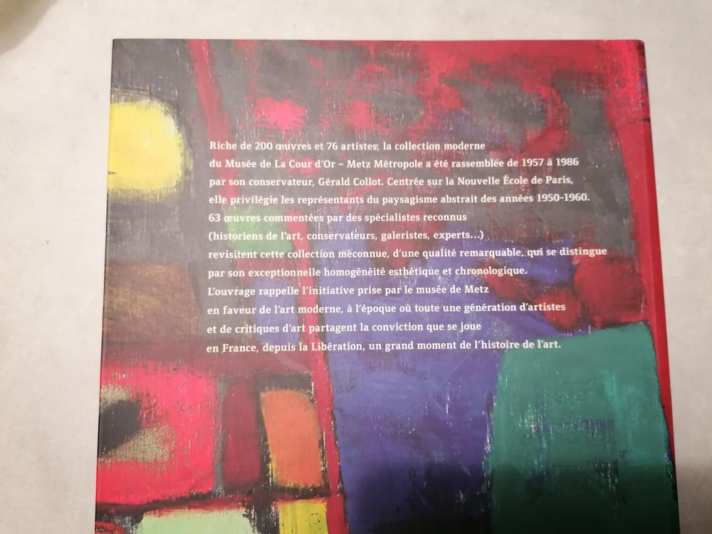 Collection art moderne Mus&eacute;e Livres et BD