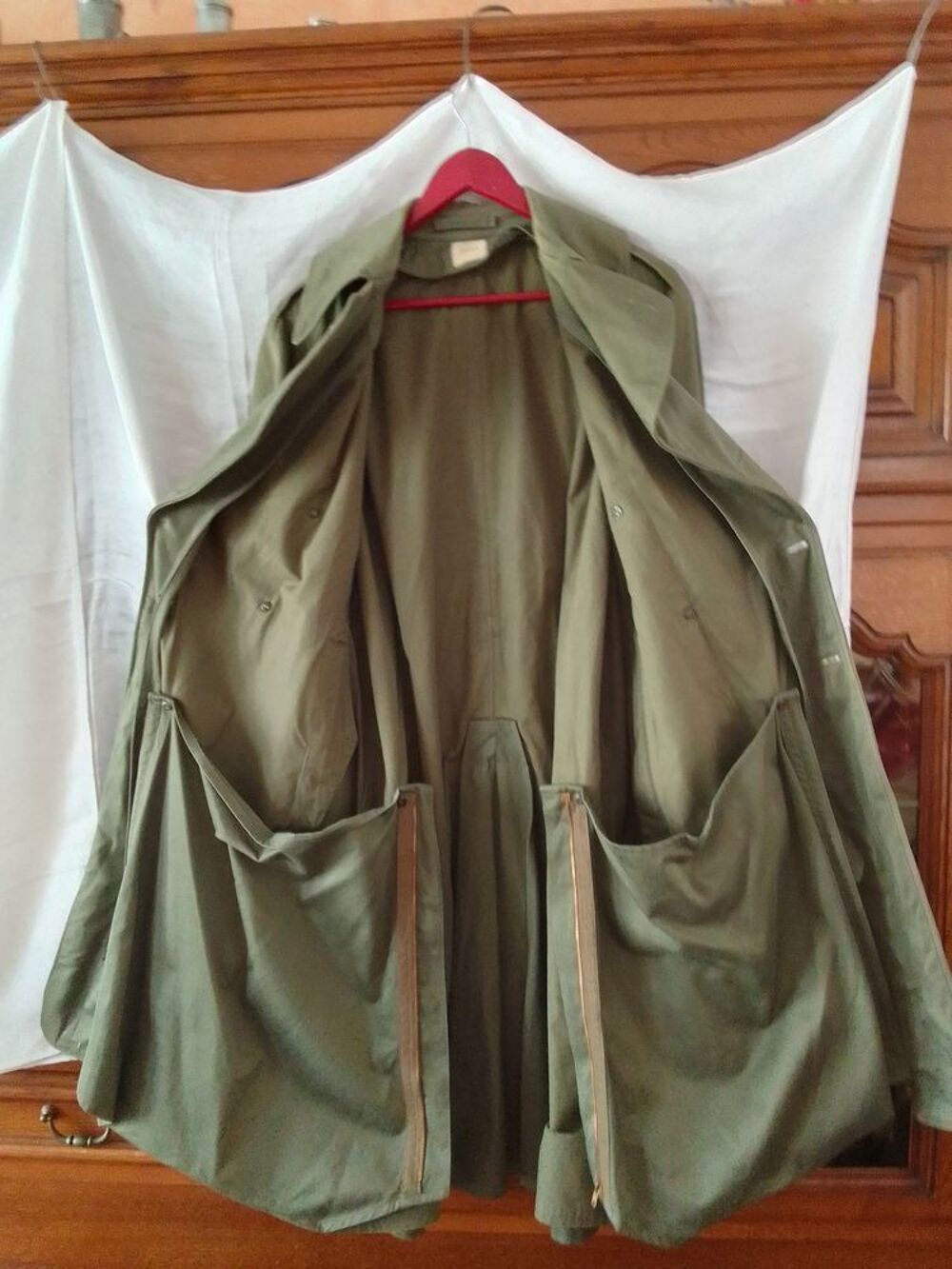 POPELINE MILITAIRE TRANSFORMABLE T XXL Vêtements