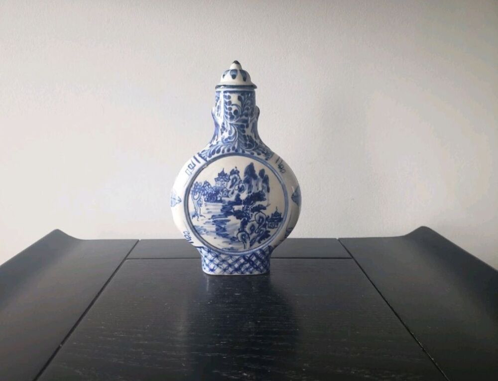 Gourde de lune Baoyueping ann&eacute;e 60-70 Décoration