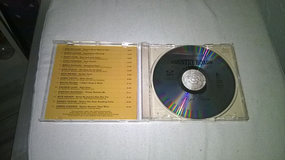 CD Country Roads
High Noon
1997 CD et vinyles