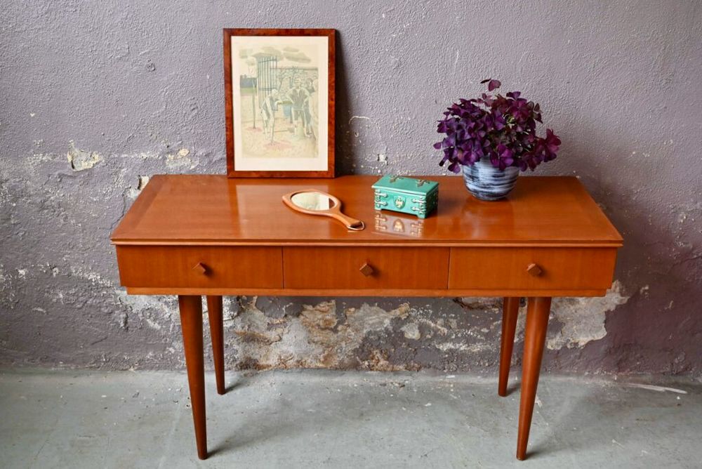 Bureau ou console, table d'appoint &agrave; tiroirs style vintage Meubles