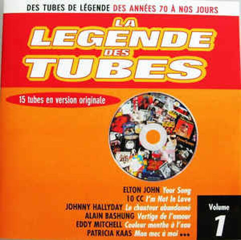 cd La L�gende Des Tubes Volume 1(etat neuf) 3 Martigues (13)
