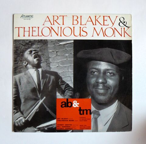 Art BLAKEY & Thelonious MONK : Evidence - Atlantic 332024 Argenteuil (95)