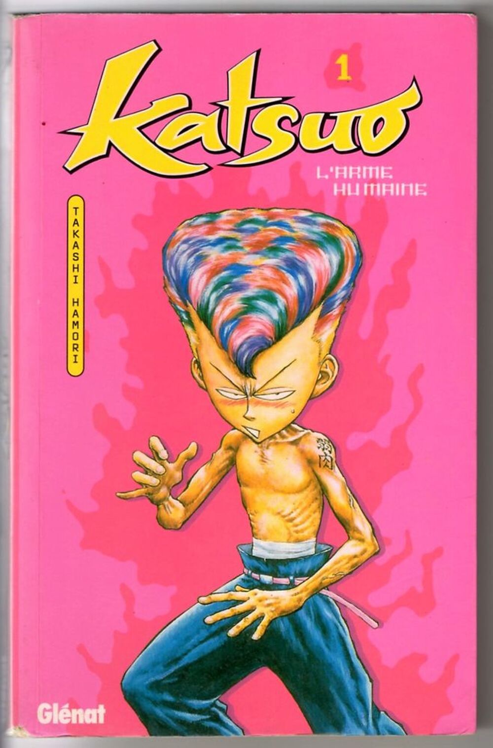  Mangas KATSUO 1 et 5 - Takashi HAMORI - Gl&eacute;nat Livres et BD