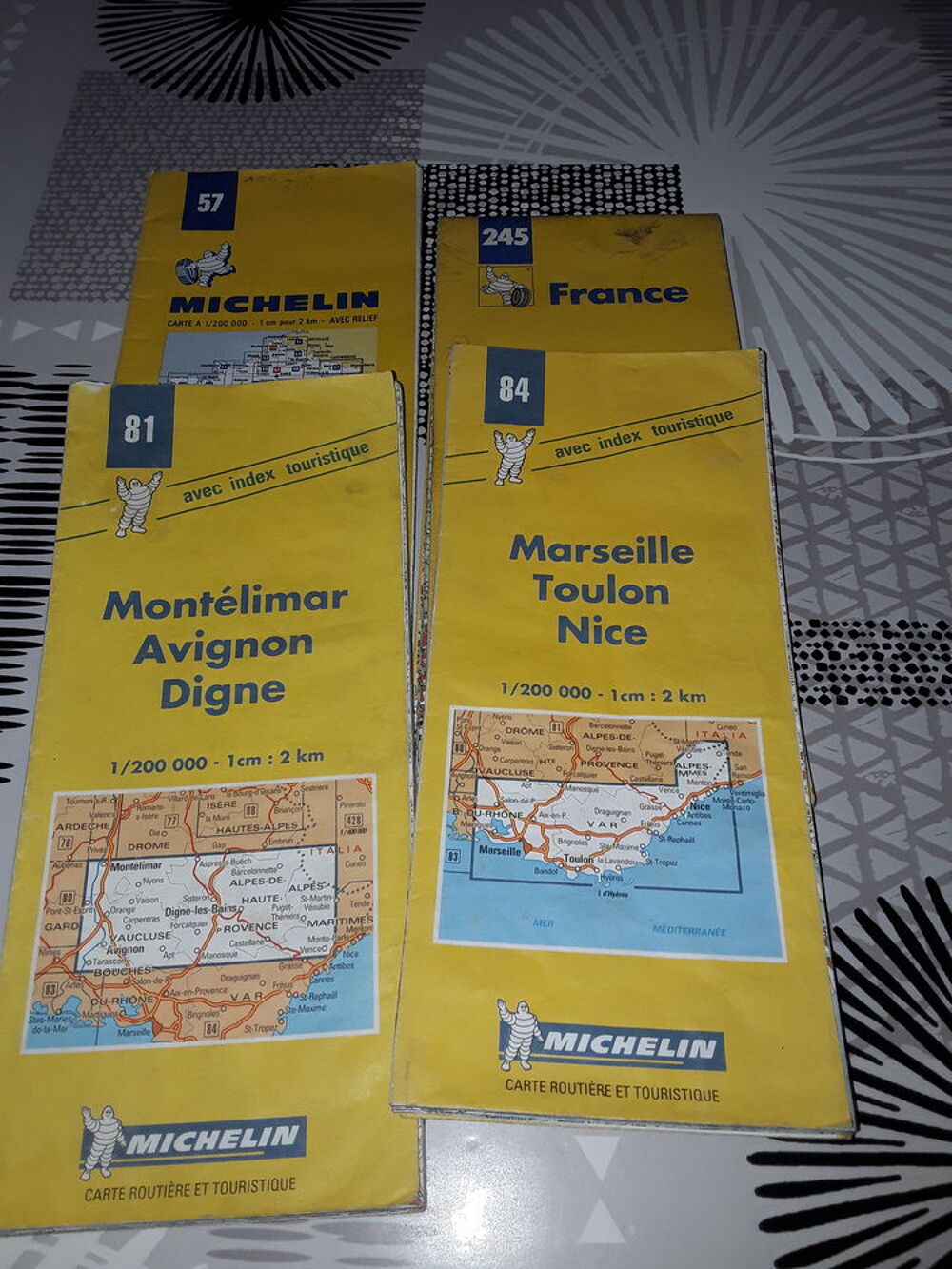 Carte michelin 