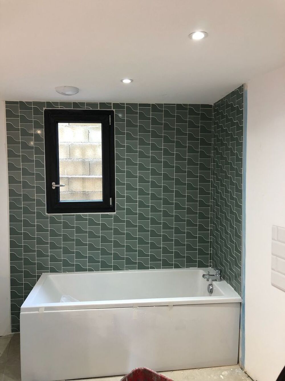Fa&iuml;ence salle de bain Bricolage