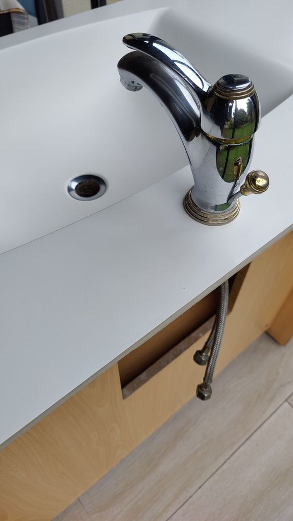 Lavabo SDB mitigeur miroir Meubles