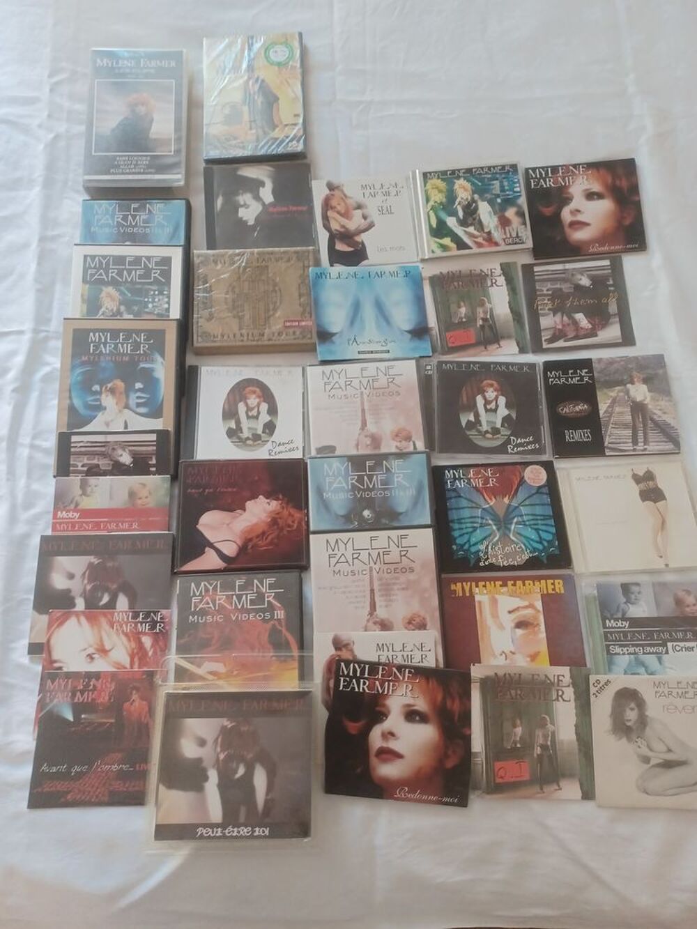 Lot cd/dvd/livres Audio et hifi