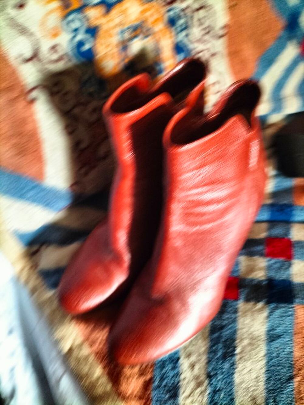 Boots cuir hoss Espagne pointure 37 excellent &eacute;tat Chaussures