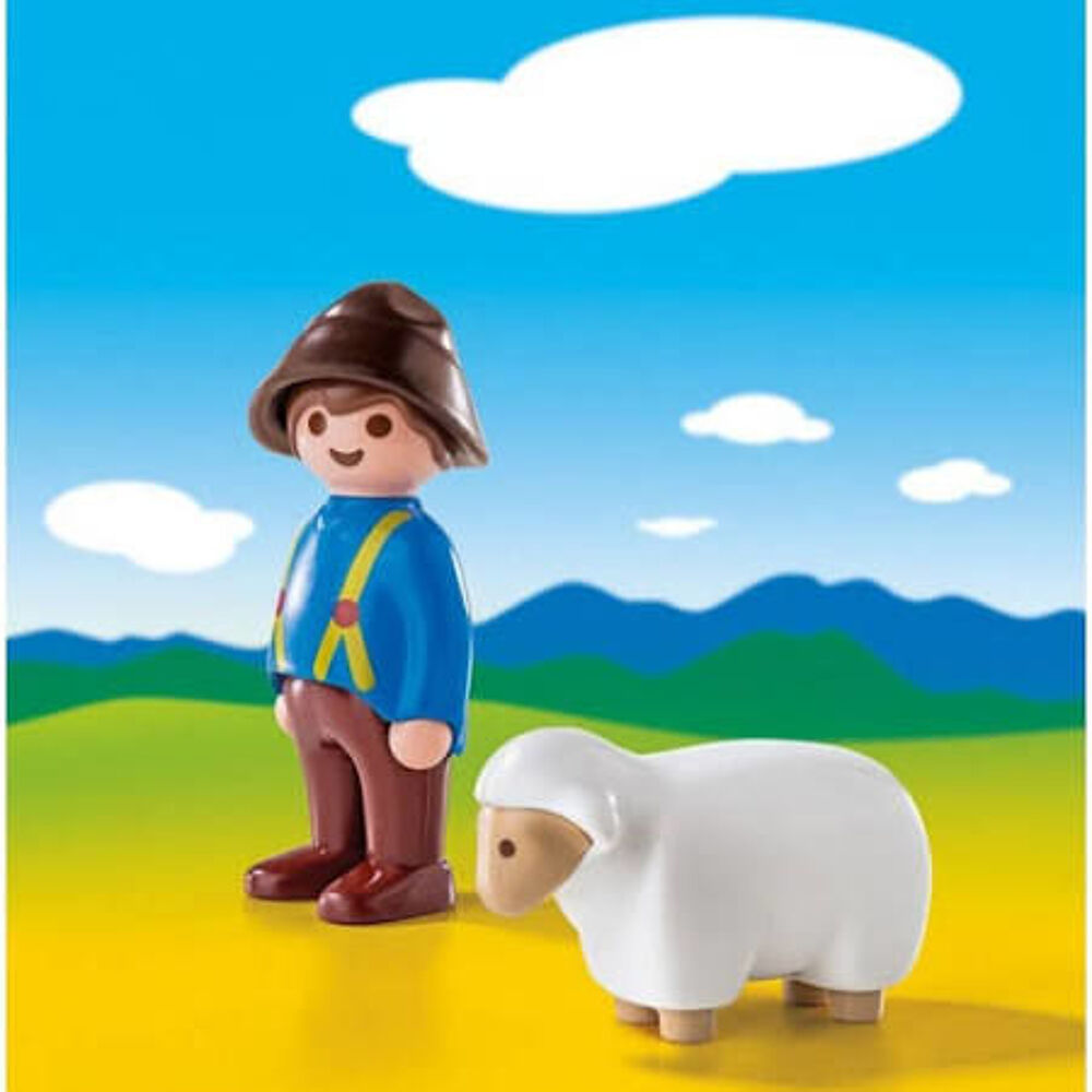 Playmobil Gardien avec mouton 1.2.3 6974 Jeux / jouets