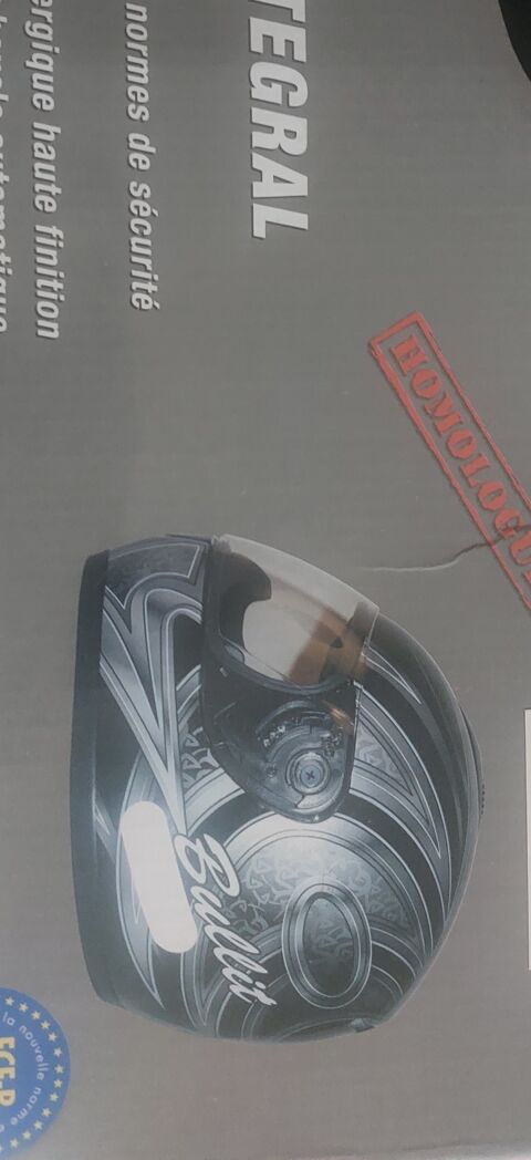 Casque integral Bullit noir et gris 35 Antony (92)